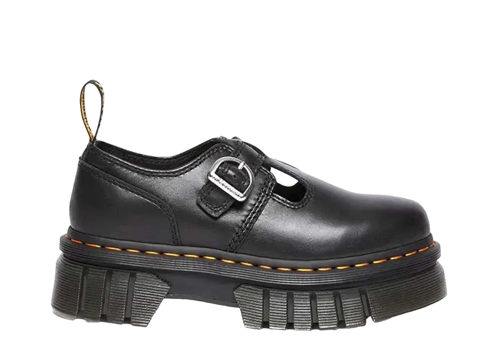Dr.Martens Women's Audrick T-Bar Shoes "Black"