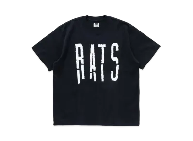 RATS BROKEN TEE "BLACK"