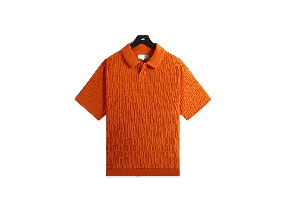 メ*1様 Kith Monogram Terry Leo Polo xl Kith メ*1様 Monogram Polo Terry Leo Monogram Kith xl Polo Leo