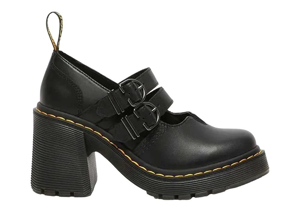Dr.Martens Women's Eviee Mary Jane Shoes "Black"