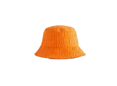 Kith Dawson Terry Monogram Camper Bucket Hat "Clementine"