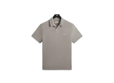 Kith Micro Waffle Drew Polo "Space"