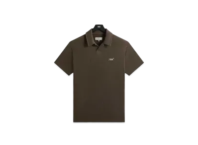 Kith Micro Waffle Drew Polo "Silo"