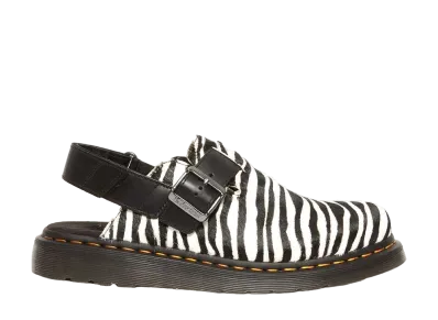 Dr.Martens Jorge 2 Slingback Shoes "Black/White"