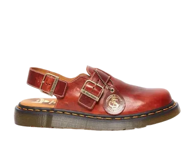 Dr.Martens MIE Jorge Buckle Mule Sandals "Heritage Tan"