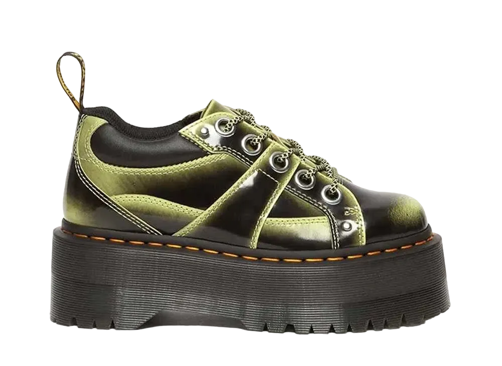 ドクターマーチン ウィメンズ クアッド マックス 5ホール シューズ "ライムグリーン"