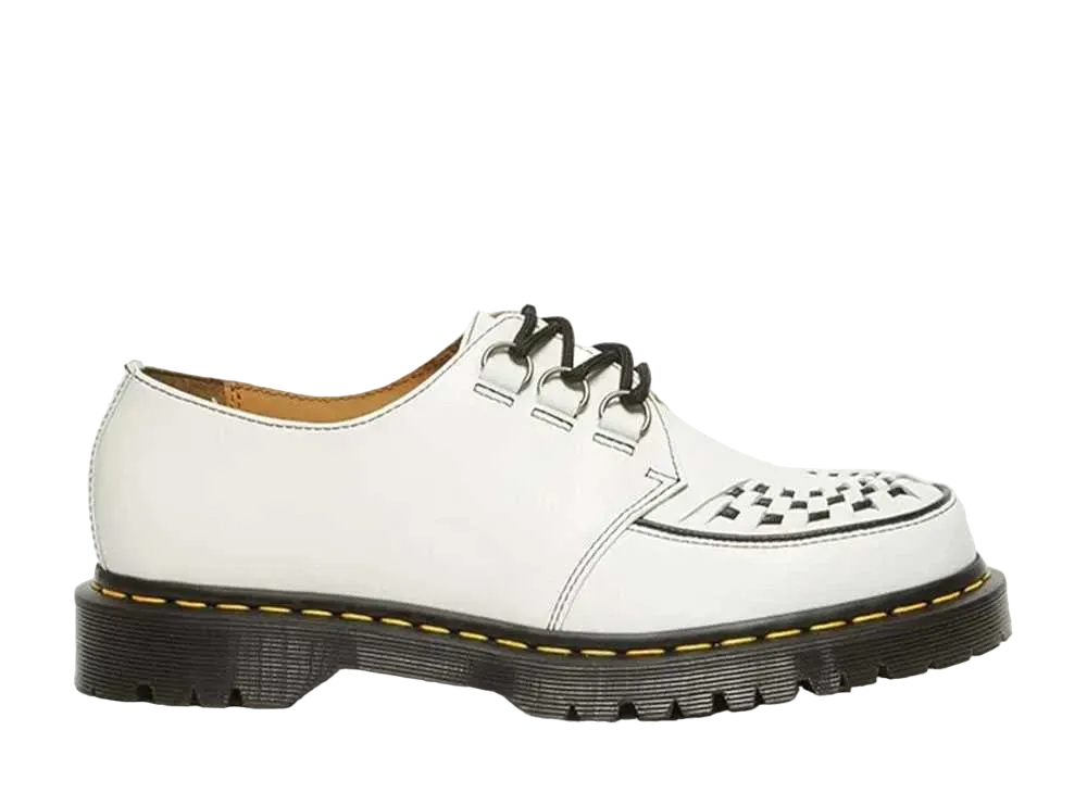 ドクターマーチン ラムジー 3タイ シューズ "ホワイト"