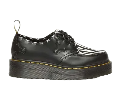 Dr.Martens Ramsey Quad 3-Eye Creeper Shoes "Black"