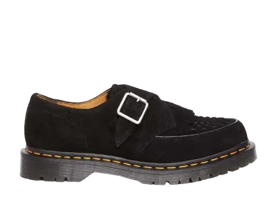 Dr.Martens Ramsey Quilted Monk Strap Shoes "Black"