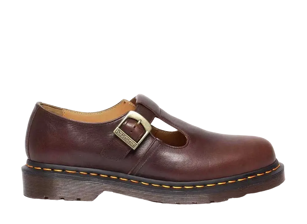 Dr.Martens T-Bar Shoes "Whiskey"