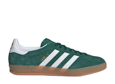 アディダス オリジナルス ガゼル インドア "カレッジグリーン/フットウェアホワイト/ガム"