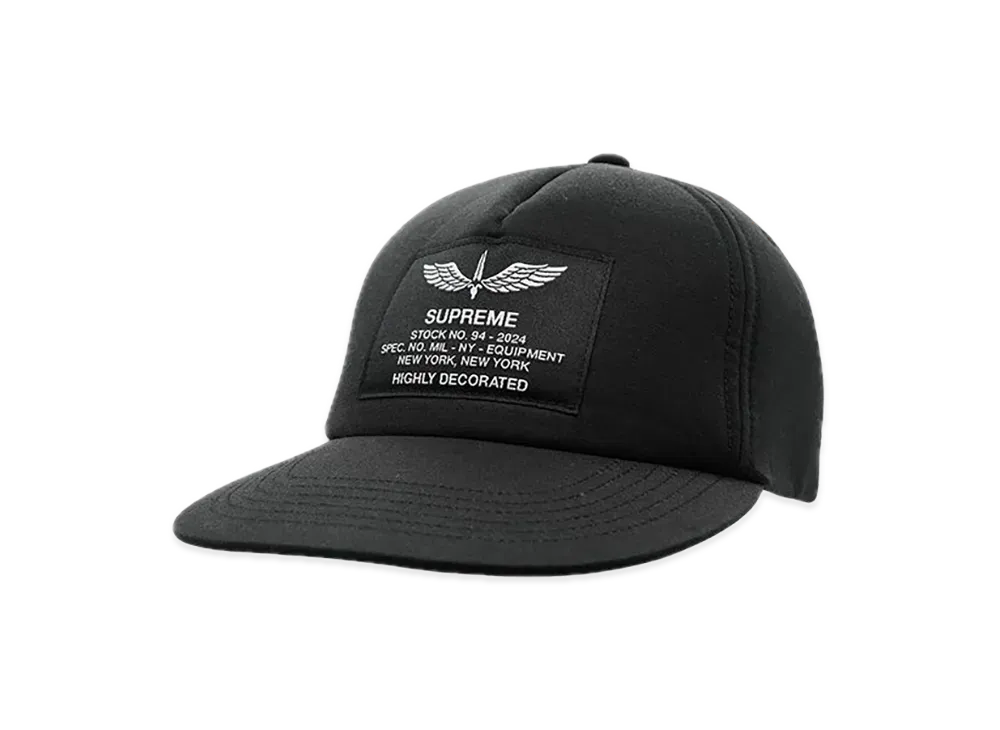 Supreme Surplus 5-Panel "Black"