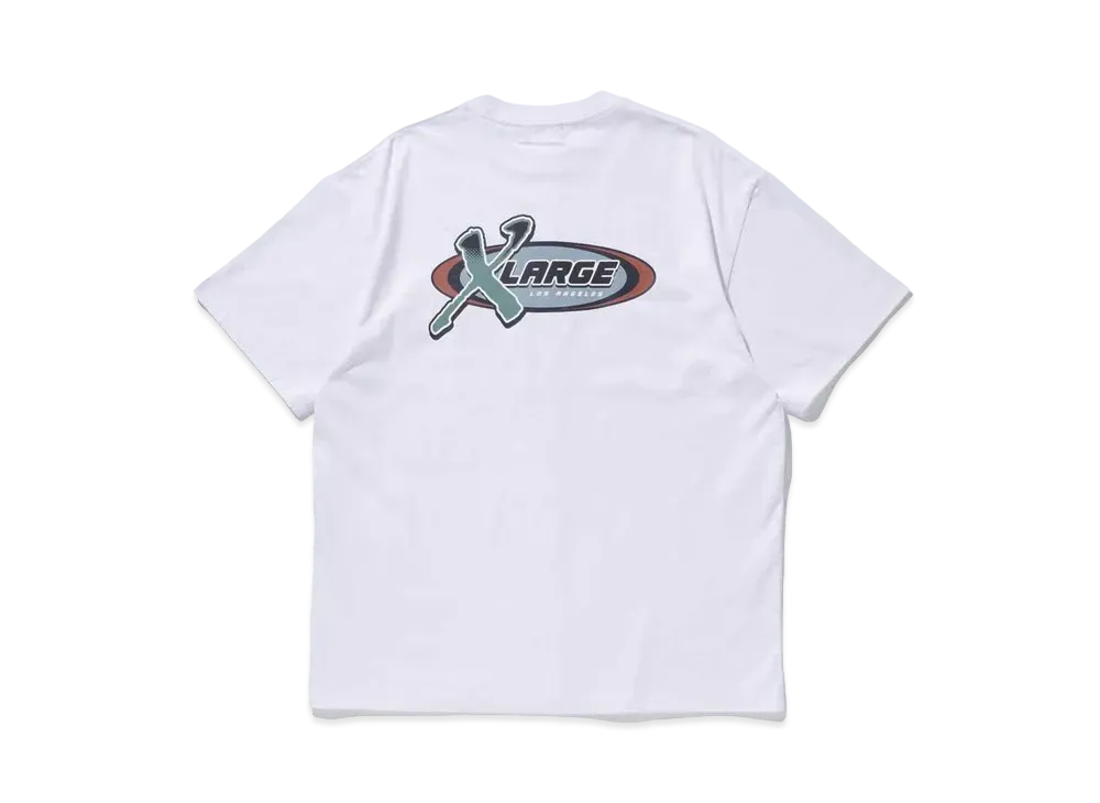 XLARGE OVAL LOGO S/S TEE "WHITE"