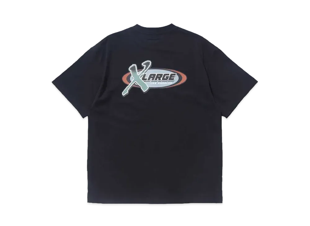 XLARGE OVAL LOGO S/S TEE "BLACK"
