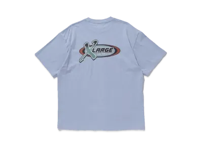 XLARGE OVAL LOGO S/S TEE "LIGHT BLUE"