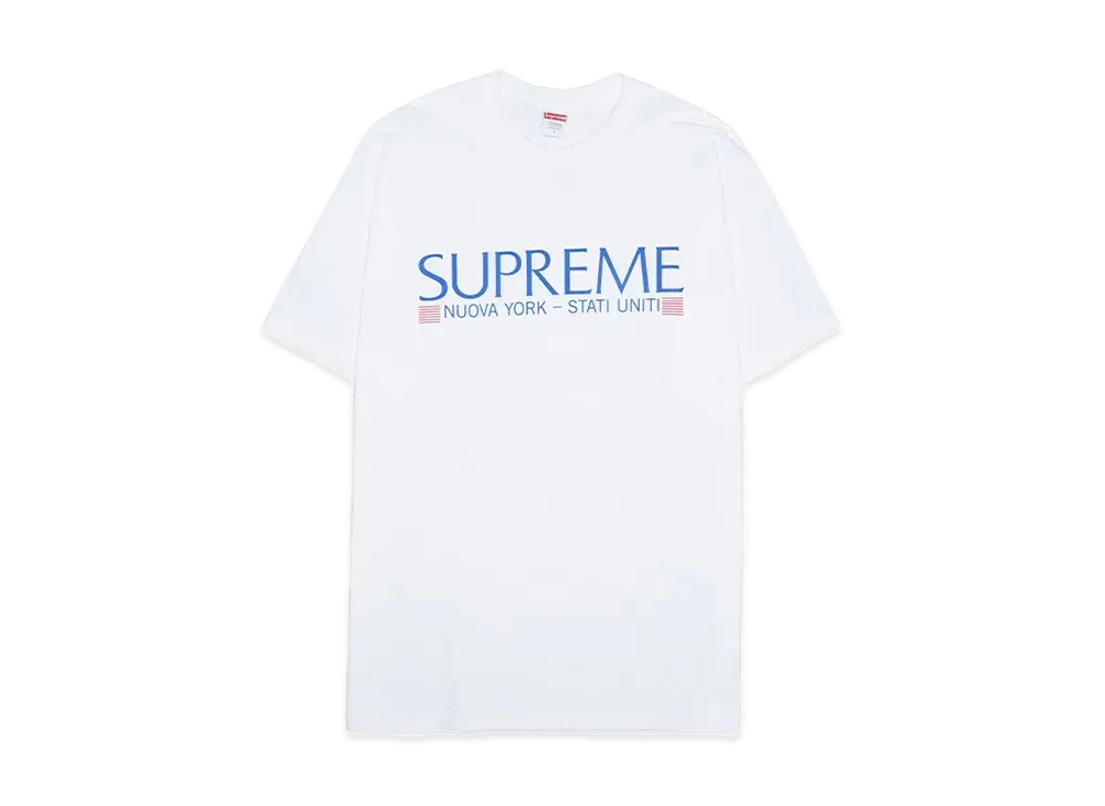 Supreme Nuova York Tee "White"