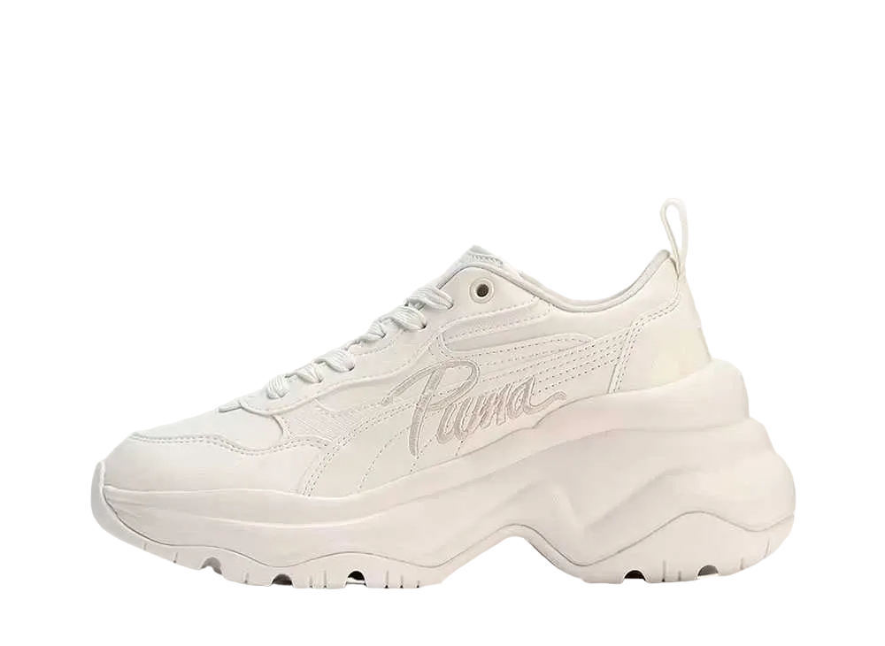 Puma Women's Cilia Wedge Puma "Warm White/Alpine Snow"