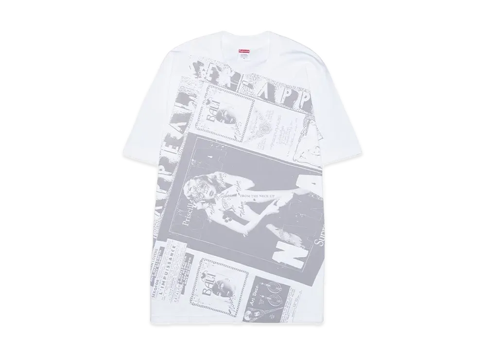 Supreme Collage Tee "White"