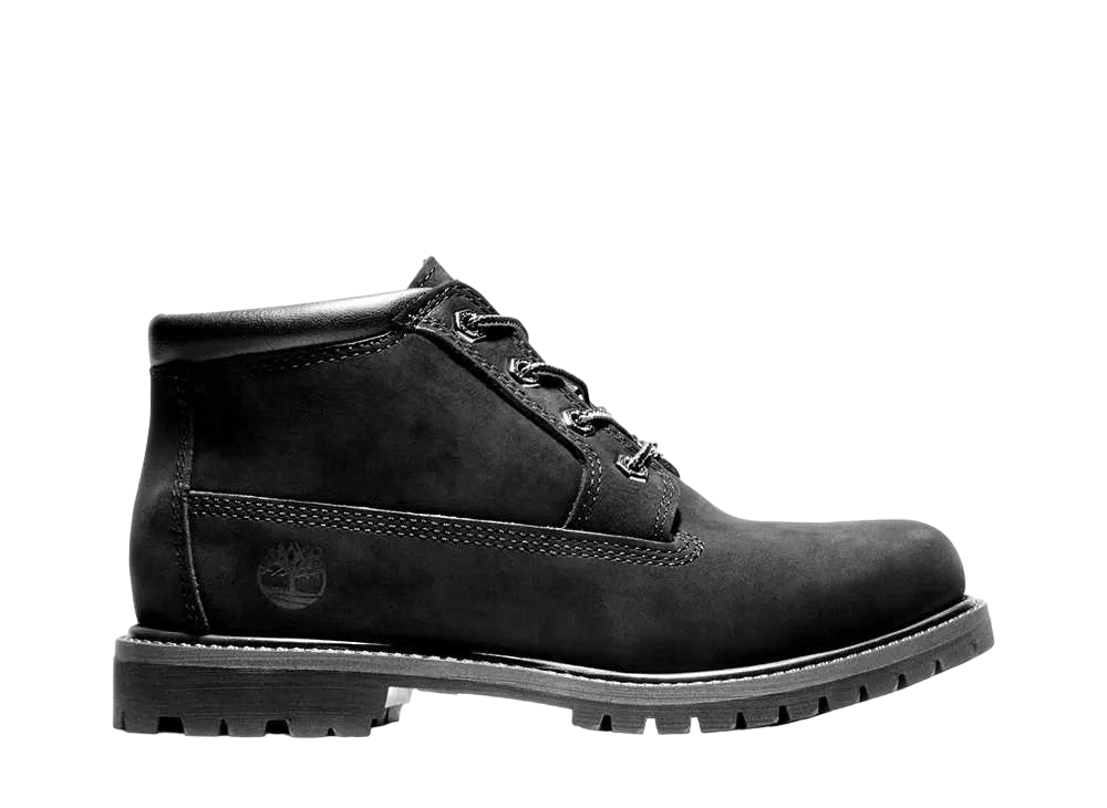 ティンバーランド ウィメンズ ネリー ウォータープルーフ チャッカ ブーツ "ブラック"