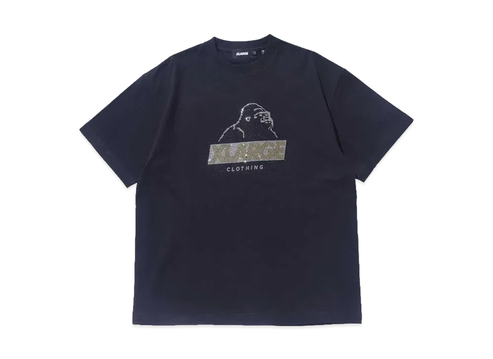 XLARGE RHINE STONE SLANTED OG S/S TEE 
