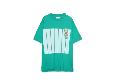 FACETASM The Simpsons/FACETASM 7BAR BIG TEE "GREEN"