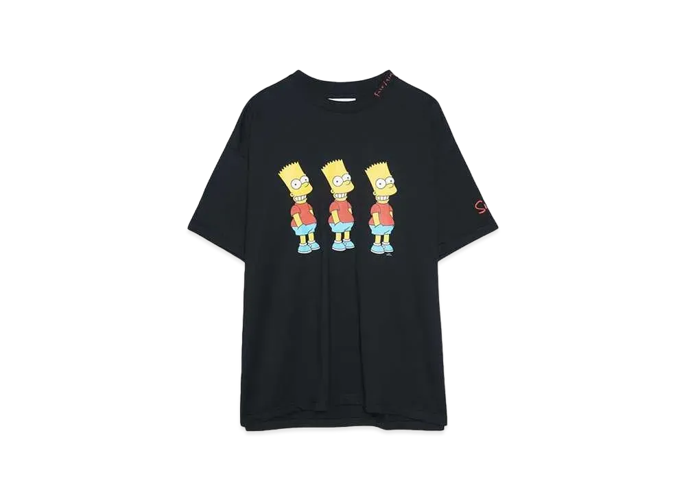 FACETASM The Simpsons/FACETASM BIG TEE "BLACK"