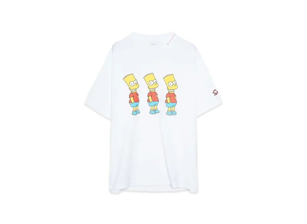 FACETASM The Simpsons/FACETASM BIG TEE "WHITE"