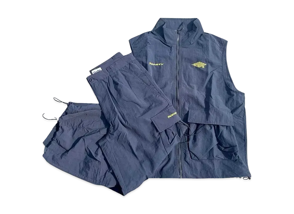 9090 Big Pocket Nylon Set-Up "NAVY"