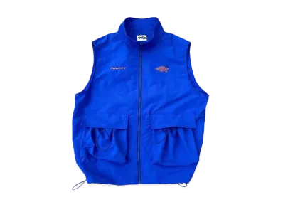9090 Big Pocket Nylon Vest "BLUE"