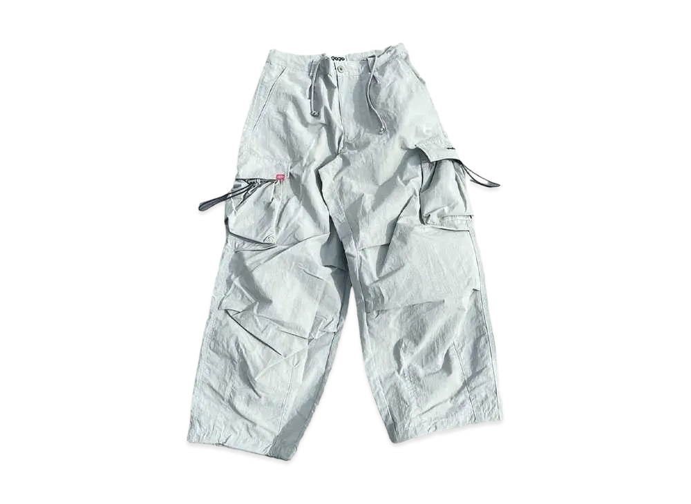 9090 Big Pocket Nylon Pants "GRAY"