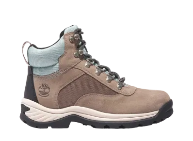 Timberland Women's White Ledge Waterproof Mid Lace Up Hiking Boot "Medium Gray"