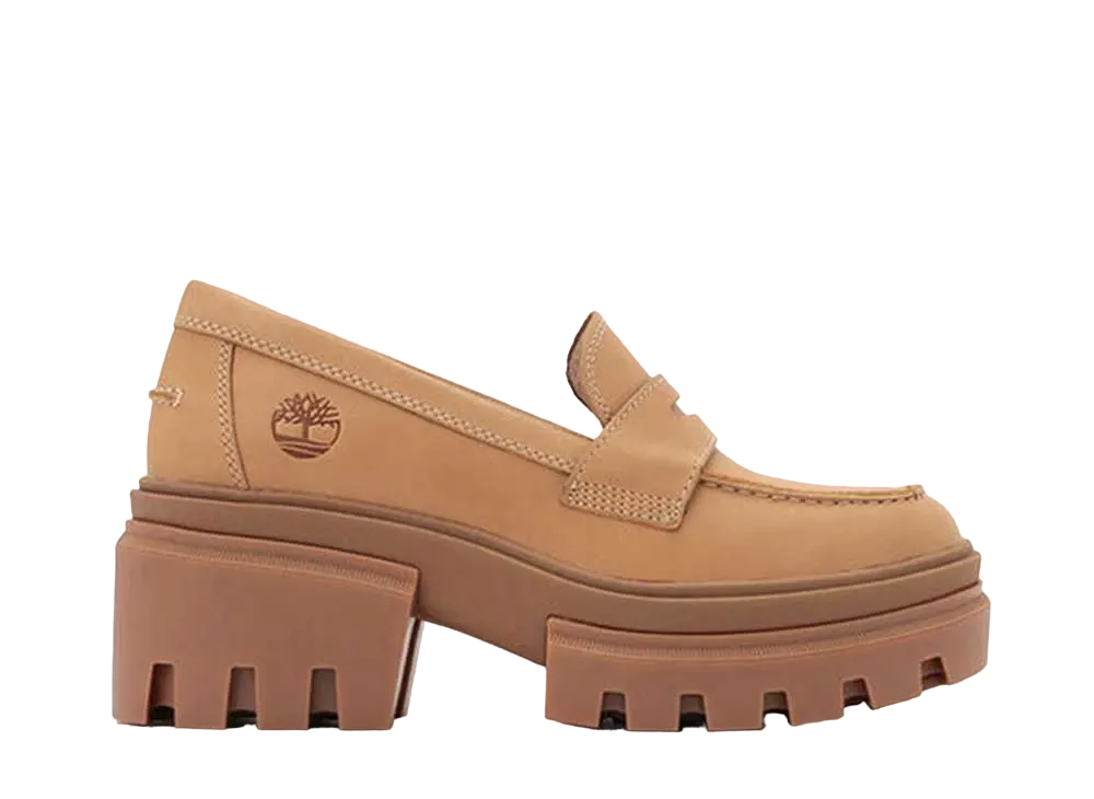 ティンバーランド ウィメンズ エバリー ローファー シューズ "ライトベージュ"