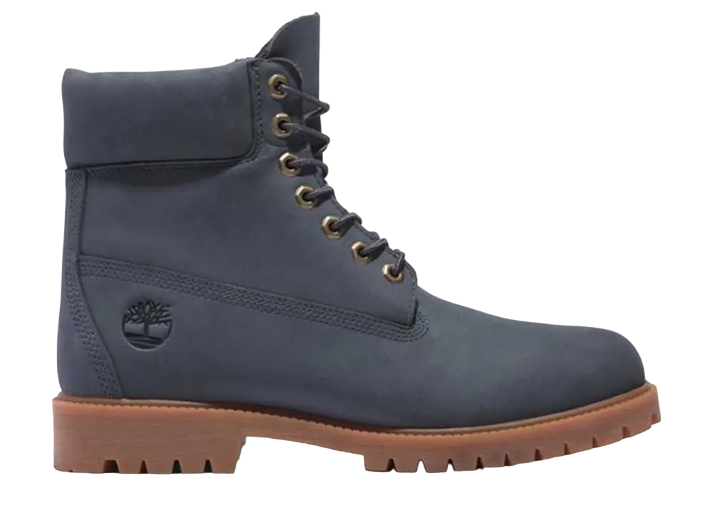 Timberland Heritage 6inch Lace Up Waterproof Boot "Dark Blue"