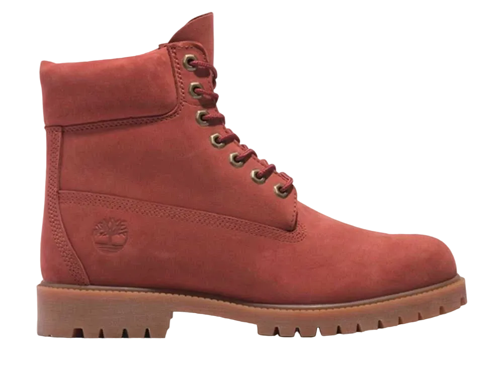 Timberland Heritage 6inch Lace Up Waterproof Boot "Dark Red"