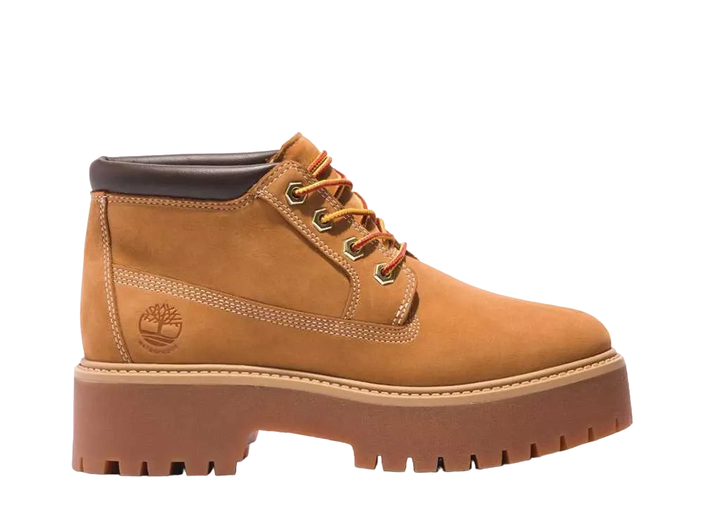 ティンバーランド ウィメンズ プレミアム ウォータープルーフ プラットフォーム チャッカ "ウィート"