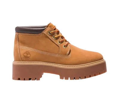 Timberland Women's Premium Waterproof Platform Chukka "Wheat"