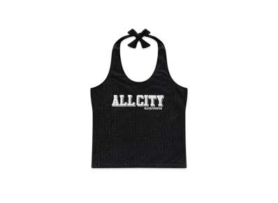 BlackEyePatch All City Mesh Halter Neck "Black"