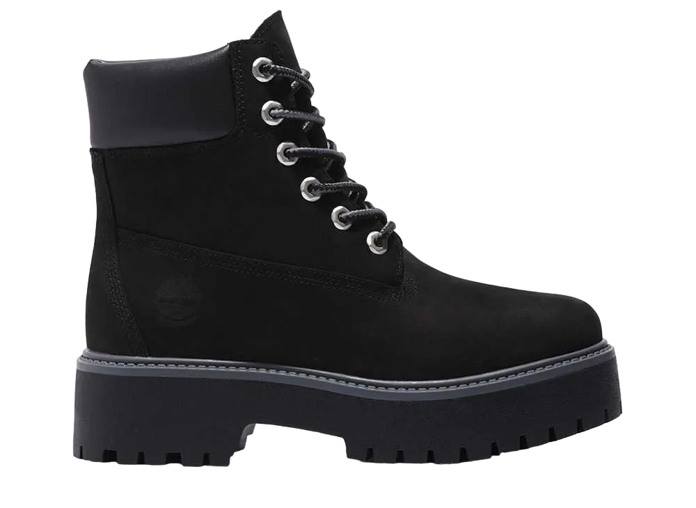 ティンバーランド ウィメンズ プレミアム ウォータープルーフ プラットフォーム ブーツ "ブラック"