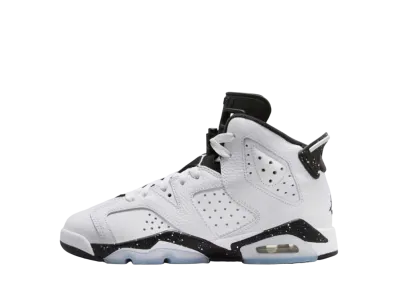 Nike GS Air Jordan 6 Retro "White and Black"