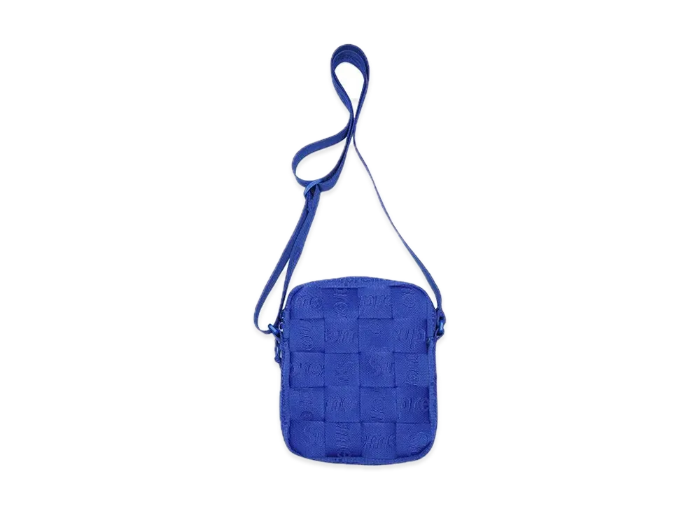 Supreme Woven Shoulder Bag "Royal" (24SS)