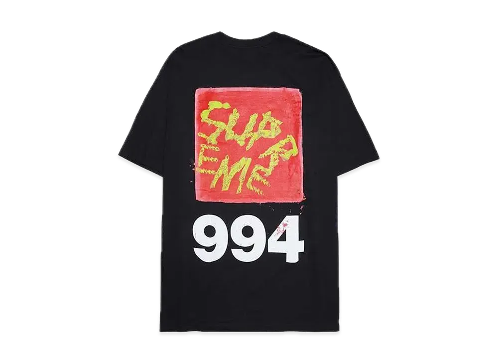 Supreme Paint Tee "Black"