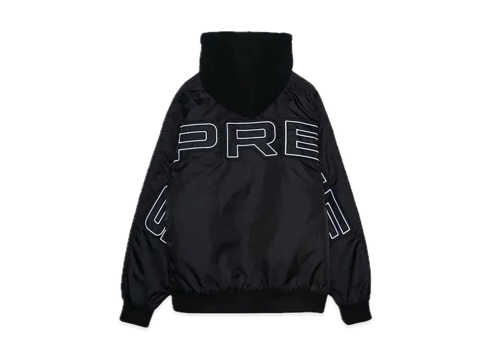 Supreme Hooded Stadium Jacket "Black"