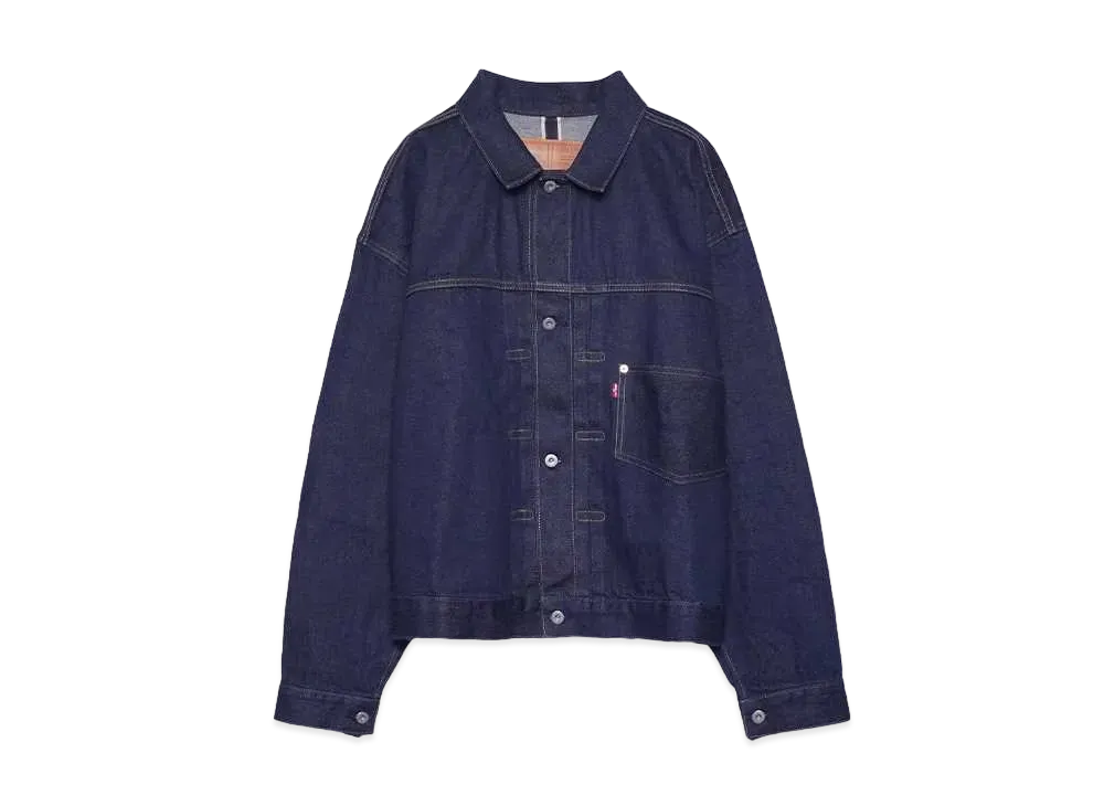 LEVI'S x BEAMS Super Wide V2 Type I Trucker #1 "Rinse"