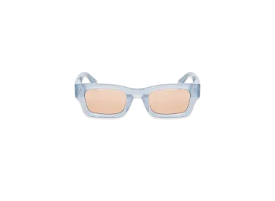 Stussy Vincent Sunglasses "Slate Blue / Orange Lens"