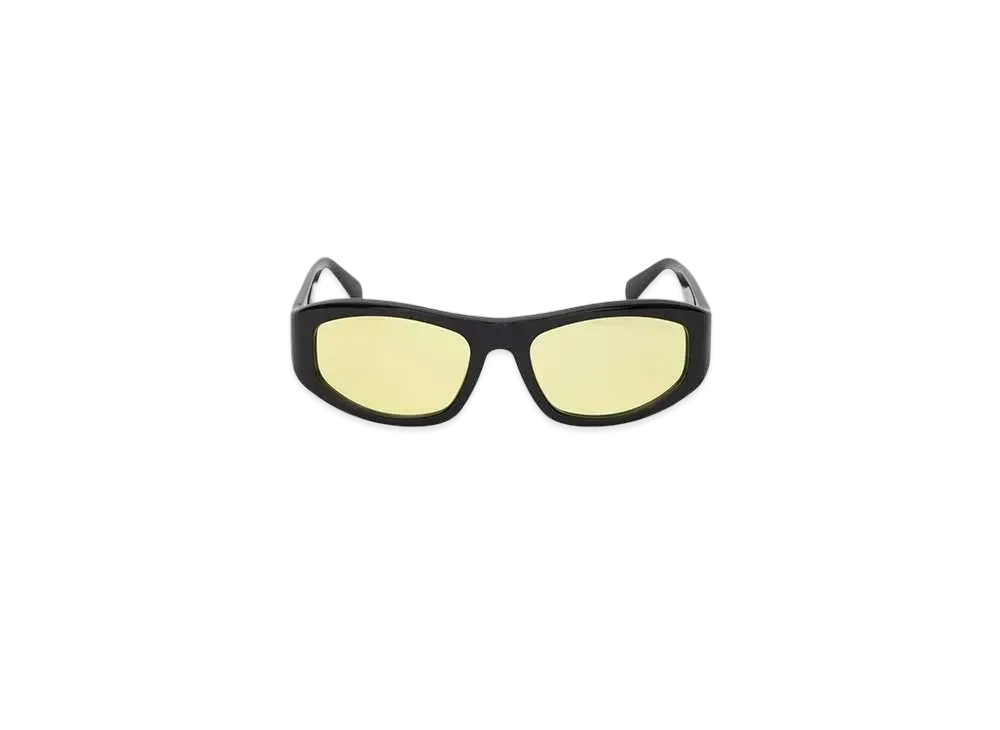 Stussy Landon Sunglasses "Black / Yellow Lens"