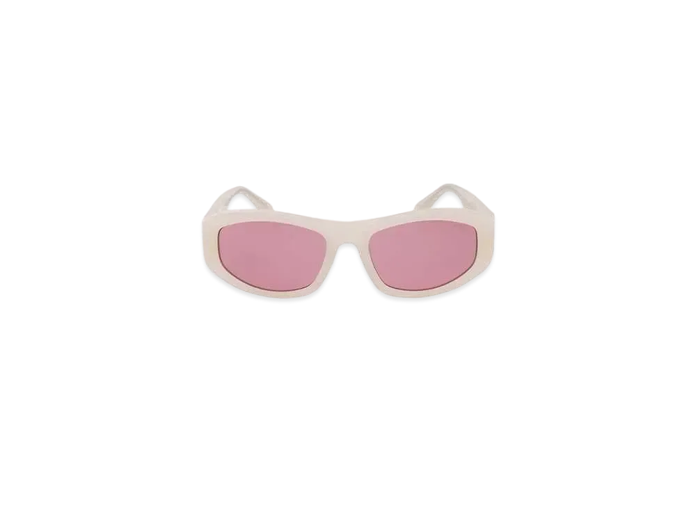 Stussy Landon Sunglasses "Cream / Pink Lens"