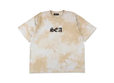 WIND AND SEA Tie-Dye Logo S/S Tee "Beige"