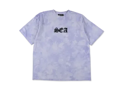 WIND AND SEA Tie-Dye Logo S/S Tee "Purple"
