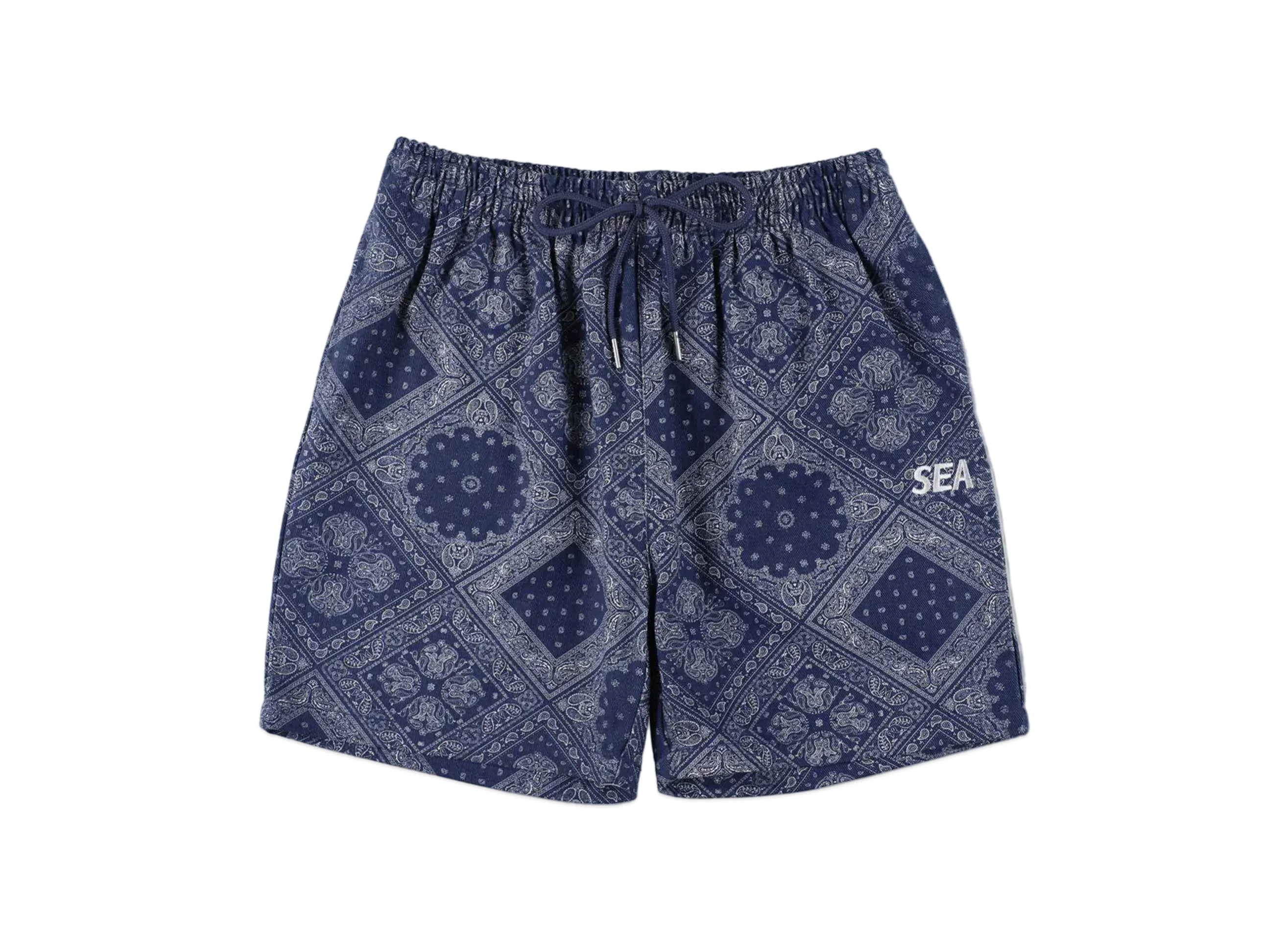 WIND AND SEA Paisley Short "Navy"
