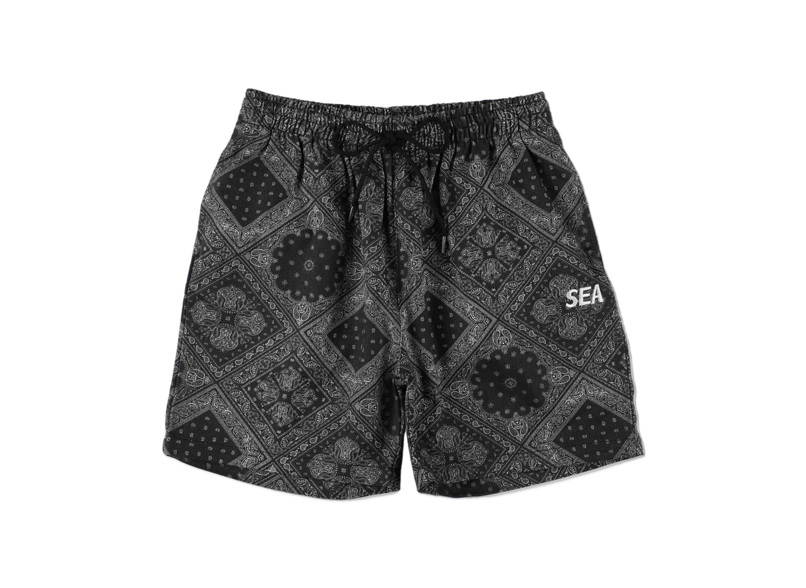 WIND AND SEA Paisley Short "Black"